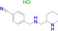 4-{[(Piperidin-2-ylmethyl)-amino]-methyl}-benzonitrile hydrochloride