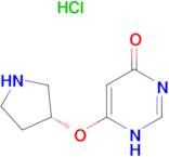 6-((R)-Pyrrolidin-3-yloxy)-pyrimidin-4-ol hydrochloride