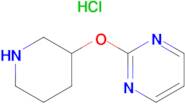 2-(Piperidin-3-yloxy)-pyrimidine hydrochloride