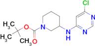 3-(6-Chloro-pyrimidin-4-ylamino)-piperidine-1-carboxylic acid tert-butyl ester