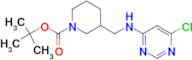 3-[(6-Chloro-pyrimidin-4-ylamino)-methyl]-piperidine-1-carboxylic acid tert-butyl ester