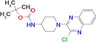 [1-(3-Chloro-quinoxalin-2-yl)-piper idin-4-yl]-carbamic acid tert-butyl ester