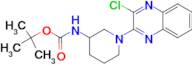 [1-(3-Chloro-quinoxalin-2-yl)-piperidin-3-yl]-carbamic acid tert-butyl ester