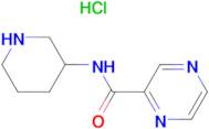 Pyrazine-2-carboxylic acid piperidin-3-ylamide hydrochloride