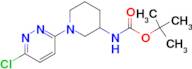 [1-(6-Chloro-pyridazin-3-yl)-piperidin-3-yl]-carbamic acid tert-butyl ester