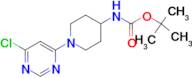 [1-(6-Chloro-pyrimidin-4-yl)-piperidin-4-yl]-carbamic acid tert-butyl ester