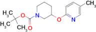 3-(5-Methyl-pyridin-2-yloxy)-piperidine-1-carboxylic acid tert-butyl ester