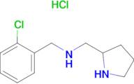 (2-Chloro-benzyl)-pyrrolidin-2-ylmethyl-amine hydrochloride