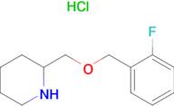 2-(2-Fluoro-benzyloxymethyl)-piperidine hydrochloride