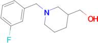 [1-(3-Fluoro-benzyl)-piperidin-3-yl]-methanol