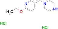 1-(6-Ethoxy-pyridin-3-ylmethyl)-piperazine dihydrochloride