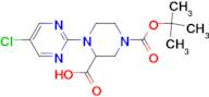 4-(5-Chloro-pyrimidin-2-yl)-piperazine-1,3-dicarboxylic acid 1-tert-butyl ester