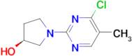 (S)-1-(4-Chloro-5-methyl-pyrimidin-2-yl)-pyrrolidin-3-ol