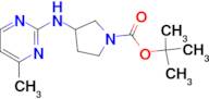 3-(4-Methyl-pyrimidin-2-ylamino)-pyrrolidine-1-carboxylic acid tert-butyl ester