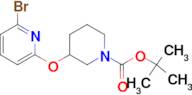 3-(6-Bromo-pyridin-2-yloxy)-piperidine-1-carboxylic acid tert-butyl ester