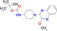 [1-(3-Methoxy-quinoxalin-2-yl)-piperidin-4-yl]-carbamic acid tert-butyl ester