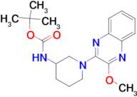 [1-(3-Methoxy-quinoxalin-2-yl)-piperidin-3-yl]-carbamic acid tert-butyl ester