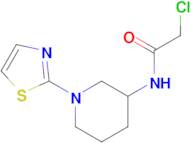 2-Chloro-N-(1-thiazol-2-yl-piperidin-3-yl)-acetamide