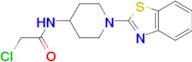 N-(1-Benzothiazol-2-yl-piperidin-4-yl)-2-chloro-acetamide