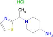 1-(1-Thiazol-2-yl-ethyl)-piperidin-4-ylamine hydrochloride