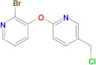 2-(2-bromopyridin-3-yloxy)-5-(chloromethyl)pyridine