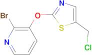 2-Bromo-3-(5-chloromethyl-thiazol-2-yloxy)-pyridine