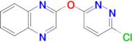 2-(6-Chloro-pyridazin-3-yloxy)-quinoxaline