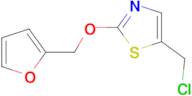 5-Chloromethyl-2-(furan-2-ylmethoxy)-thiazole