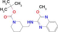 3-[(3-Methoxy-quinoxalin-2-ylamino)-methyl]-piperidine-1-carboxylic acid tert-butyl ester