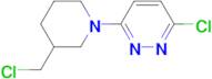 3-chloro-6-(3-(chloromethyl)piperidin-1-yl)pyridazine