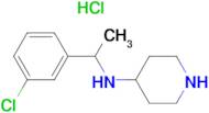 [1-(3-Chloro-phenyl)-ethyl]-piperidin-4-yl-amine hydrochloride