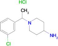 1-[1-(3-Chloro-phenyl)-ethyl]-piperidin-4-ylamine hydrochloride