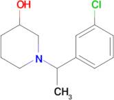 1-[1-(3-Chloro-phenyl)-ethyl]-piperidin-3-ol