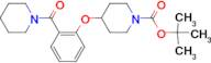 4-[2-(Piperidine-1-carbonyl)-phenoxy]-piperidine-1-carboxylic acid tert-butyl ester
