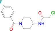 2-Chloro-N-[1-(4-fluoro-benzoyl)-piperidin-4-yl]-acetamide