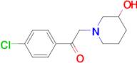 1-(4-Chloro-phenyl)-2-(3-hydroxy-piperidin-1-yl)-ethanone