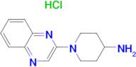 1-Quinoxalin-2-yl-piperidin-4-ylamine hydrochloride