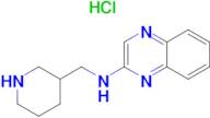 Piperidin-3-ylmethyl-quinoxalin-2-yl-amine hydrochloride