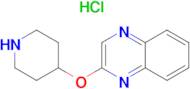 2-(piperidin-4-yloxy)quinoxaline hydrochloride