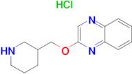 2-(piperidin-3-ylmethoxy)quinoxaline hydrochloride