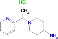 1-(1-(pyridin-2-yl)ethyl)piperidin-4-amine hydrochloride