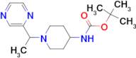 [1-(1-Pyrazin-2-yl-ethyl)-piperidin-4-yl]-carbamic acid tert-butyl ester
