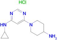 [6-(4-Amino-piperidin-1-yl)-pyrimidin-4-yl]-cyclopropyl-amine hydrochloride