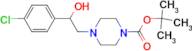 4-[2-(4-Chloro-phenyl)-2-hydroxy-ethyl]-piperazine-1-carboxylic acid tert-butyl ester