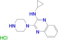 Cyclopropyl-(3-piperazin-1-yl-quinoxalin-2-yl)-amine hydrochloride