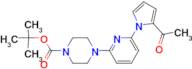 tert-butyl 4-(6-(2-acetyl-1H-pyrrol-1-yl)pyridin-2-yl)piperazine-1-carboxylate