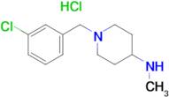 [1-(3-Chloro-benzyl)-piperidin-4-yl]-methyl-amine hydrochloride