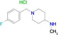 [1-(4-Fluoro-benzyl)-piperidin-4-yl]-methyl-amine hydrochloride