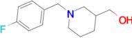 [1-(4-Fluoro-benzyl)-piperidin-3-yl]-methanol