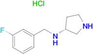 (3-Fluoro-benzyl)-(R)-pyrrolidin-3-yl-amine hydrochloride